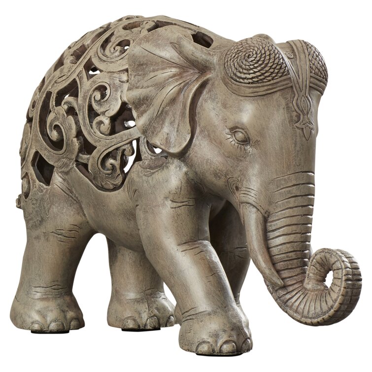 Design Toscano Anjan the Elephant Jali Sculpture by Design Toscano-